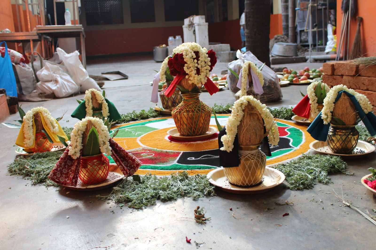 Navagraha shanti ceremony